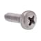 Prime-Line Machine Screw, Metric Pan Head, Phil Drive M4-0.7 X 12MM A2-70 Stainless Steel 10PK 9131204 - alternate 1